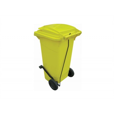 Plastik Çöp Kovası 120 Litre Pedallı
